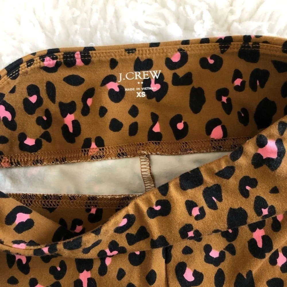 J.Crew Printed Cropped Everyday Leggings(50)